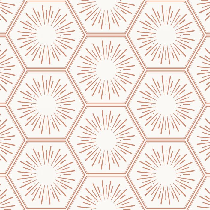 Tempaper Hello Sunshine Peel and Stick Wallpaper Bronze