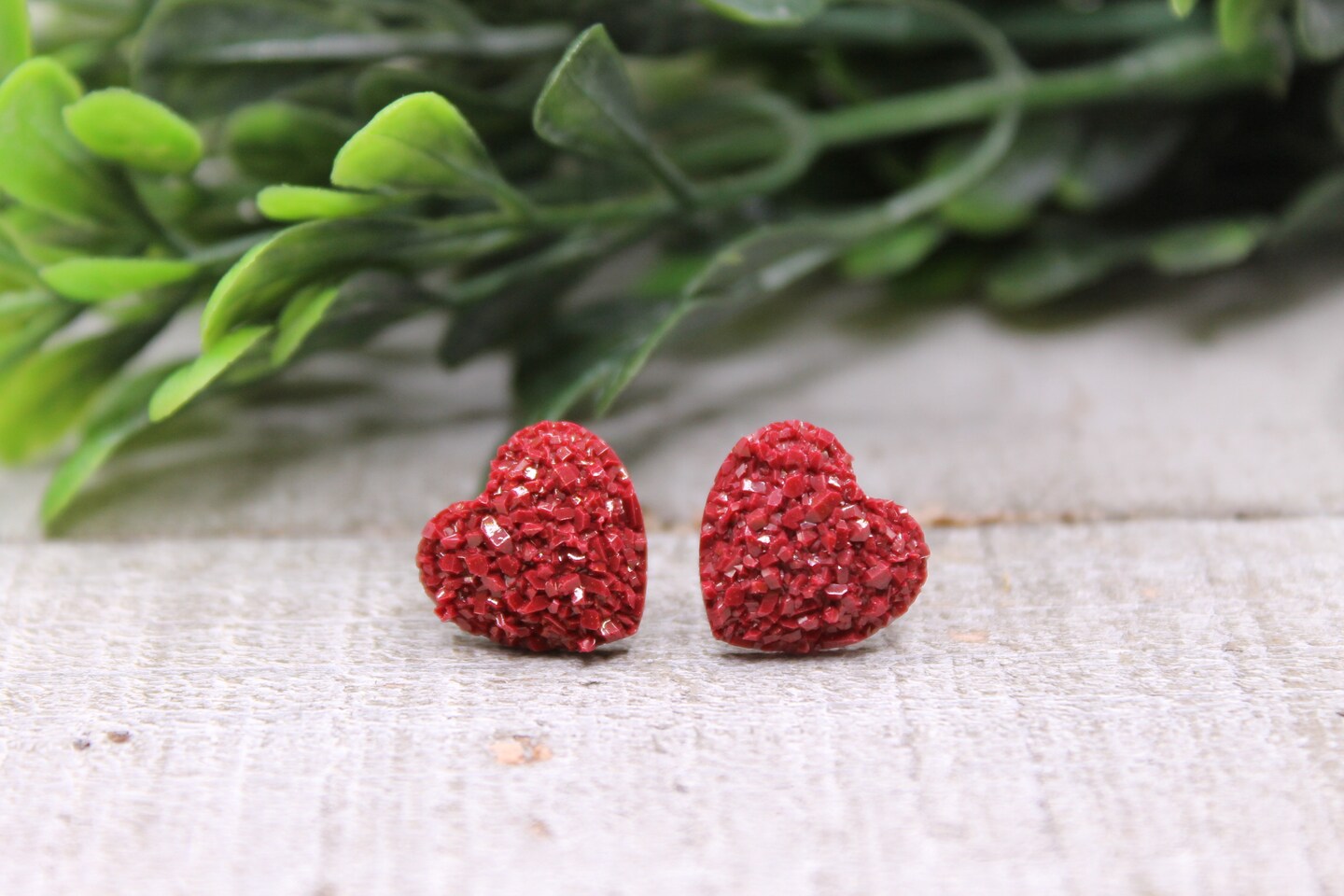 Merlot Druzy Earrings