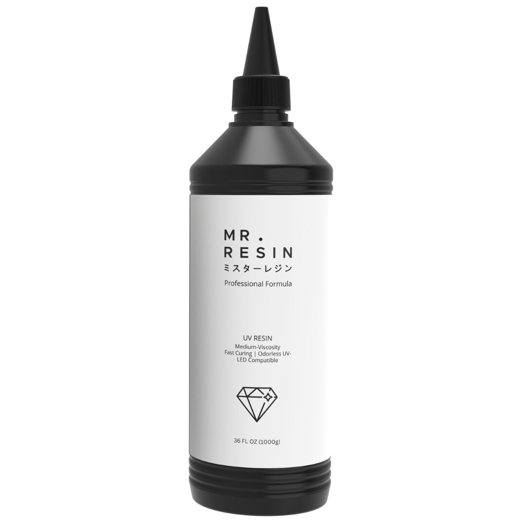 Mr.resin™ Original Craft UV Resin 36oz 1kg Crystal Clear Hard Type UV Resin  for Jewelry Making, Rock Painting & More 