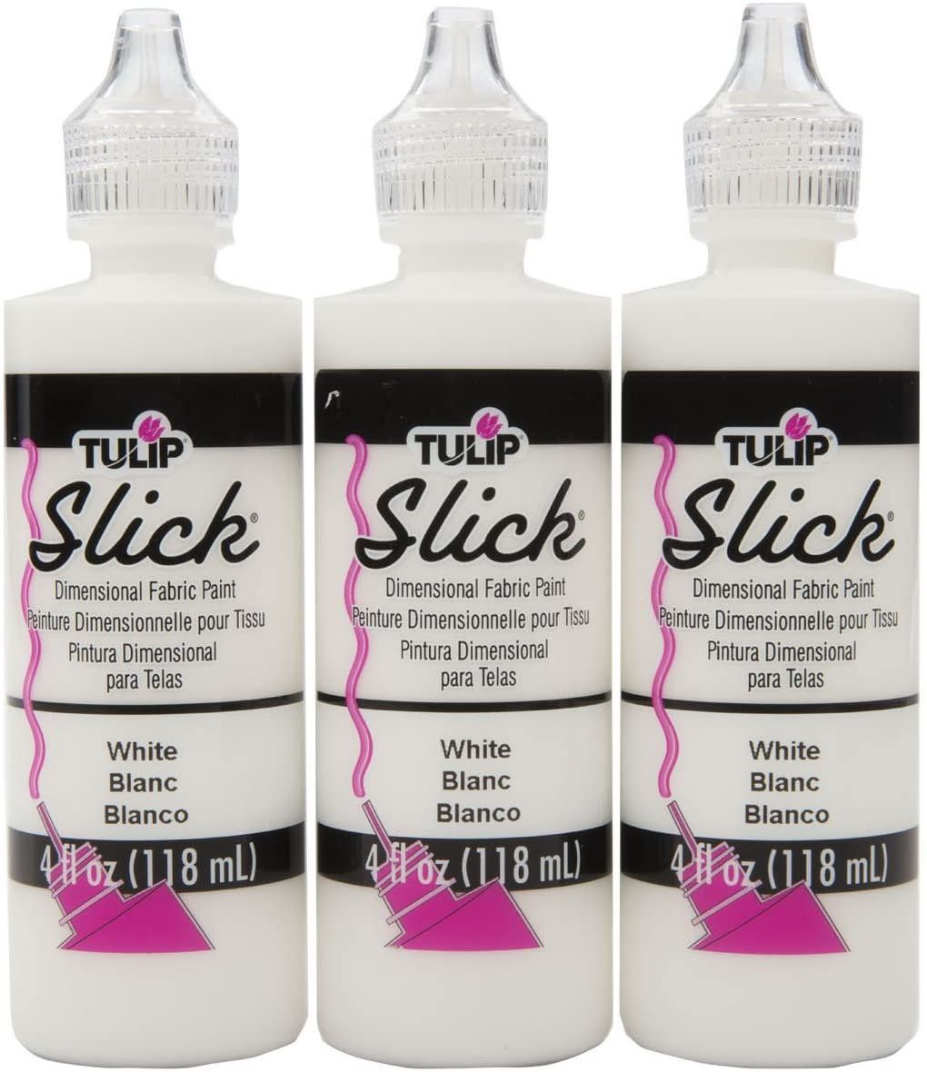 Tulip Slick Black Dimensional Fabric Paint (3-Pack) 37562 - The Home Depot
