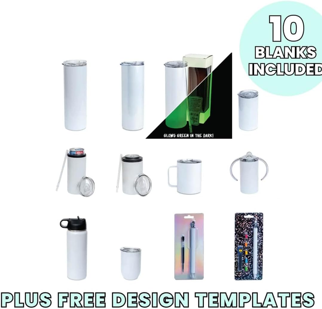 Makerflo 40 L Sublimation Oven for Tumbler, Bottle, Mug| Heat Resistant Gloves, 1 Wire Shelf, 1 Metal Mesh Shelf for Smaller Objects, and 1 Catch Plate | Ideal Gift for Crafters