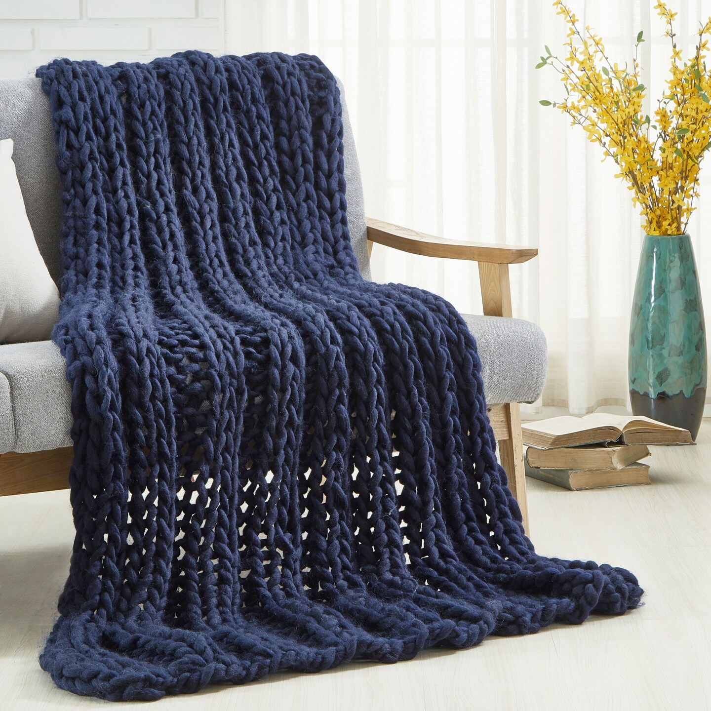 Vielkis Channel Knit Throw