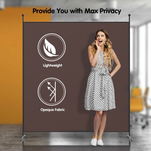 Single Panel Room Divider Privacy Partition Screen for Office Home
