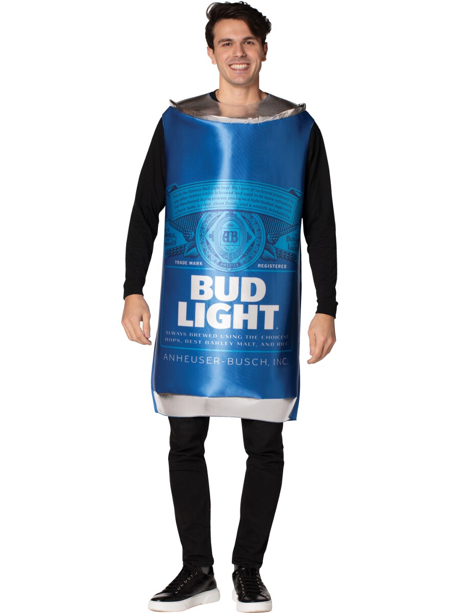 Adult Bud Light Can Costume