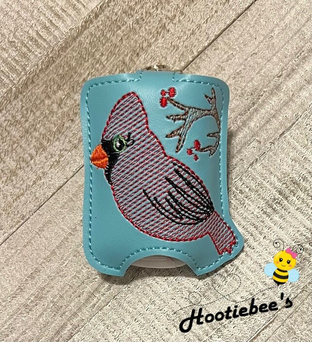 Cardinal Hand Sanitizer Holder and or Lip Balm Holder | MakerPlace