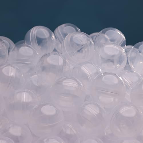50 Pieces Bulk Capsules for Gumball Machines - 1.1" Clear Containers - Surprise for Kids Party Favor Prize