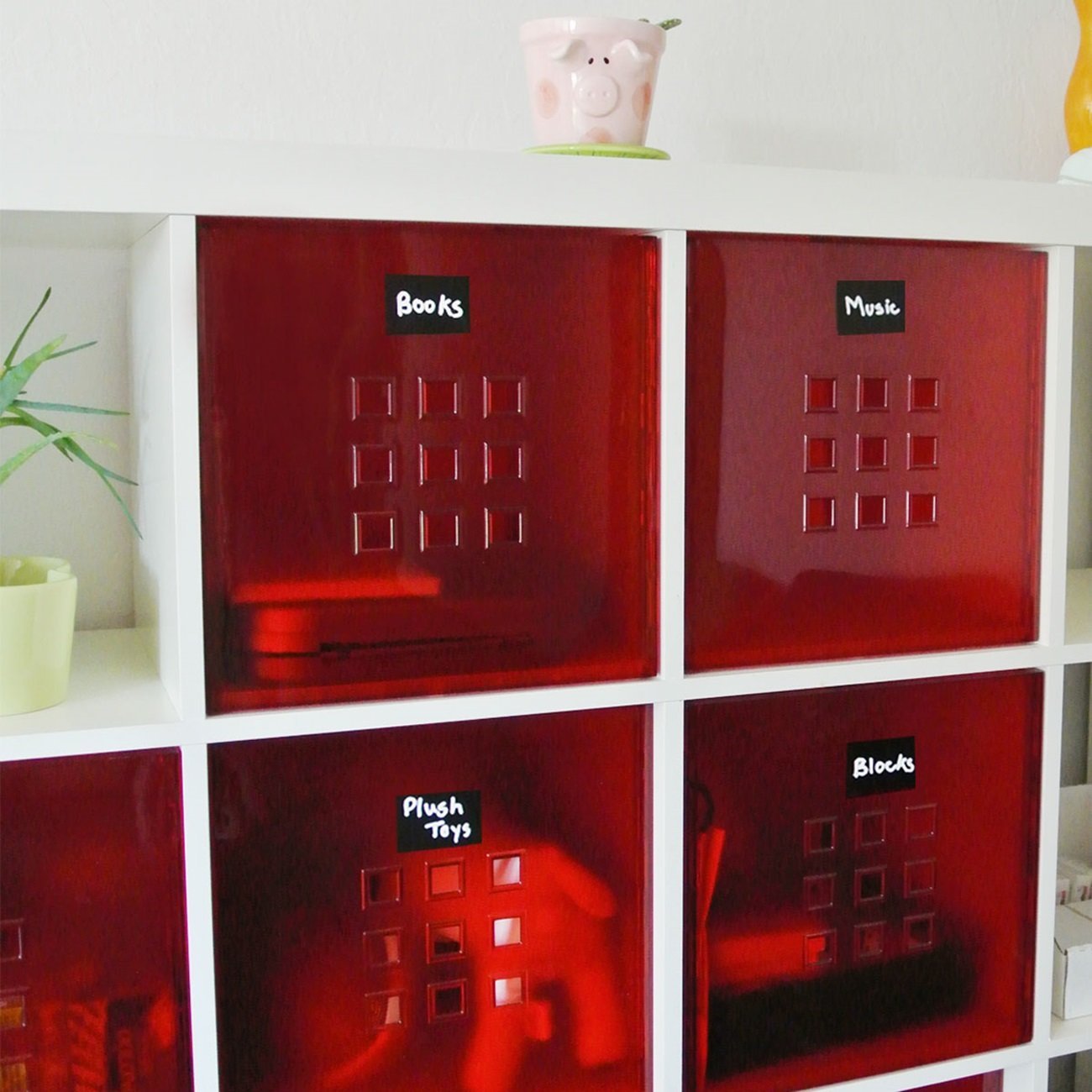 Wrapables Set of 36 Chalkboard Labels / Chalkboard Stickers, 3.5" x 2.5" Oval, Rectangle, and Fancy Frame