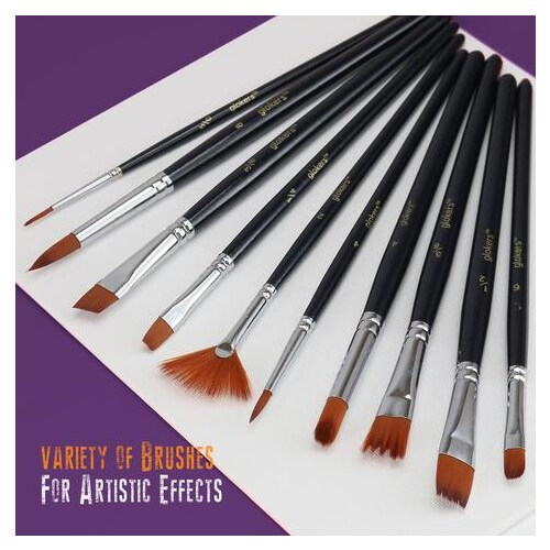 Acrylic Paint Set with Painting Supplies for Artists.