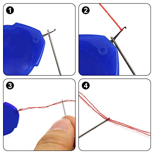  Needle Threaders, TOOVREN Needle Threader Tool, Needle