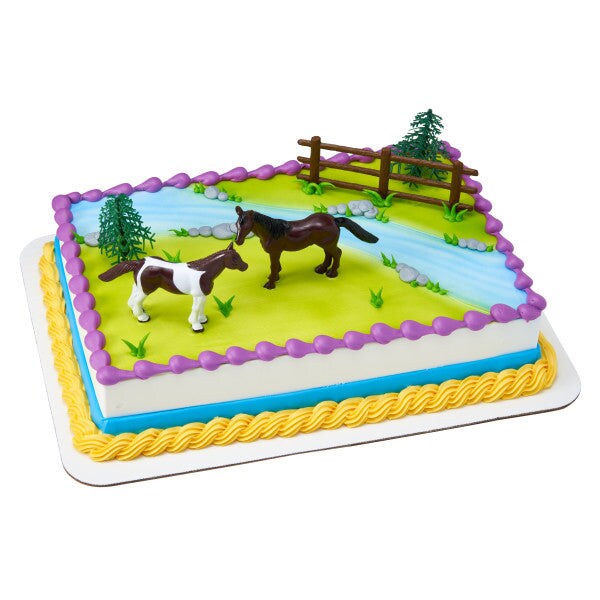 Horses DecoSet&#xAE; Cake Decoration