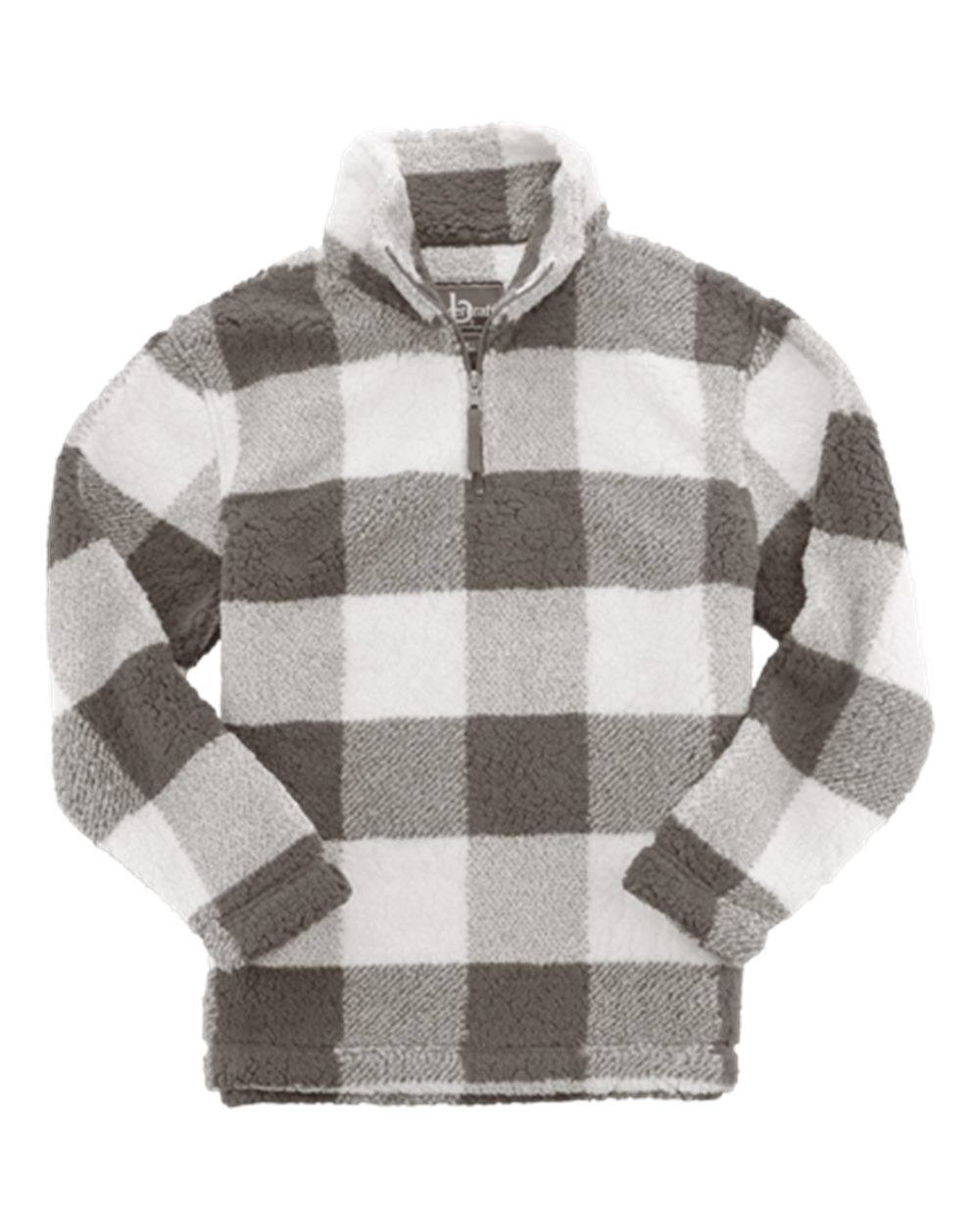 Unisex Sherpa Fleece Quarter Zip Pullover | RADYAN&#xAE;