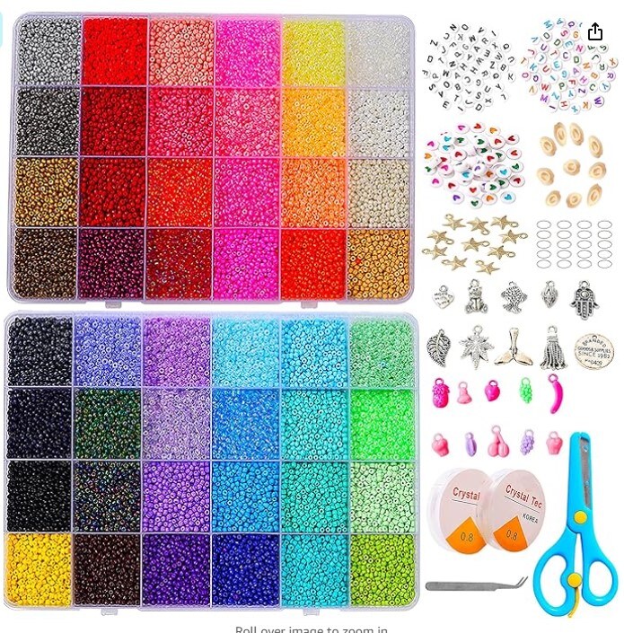 Gionlion 6000 Pcs Clay Beads for Bracelet Making, 24 Colors Flat Round  Polymer Clay Beads 6mm Spacer Heishi Beads with Pendant Charms Kit and  Elastic Strings for Jewelry Making Kit Bracelets Necklace | Michaels