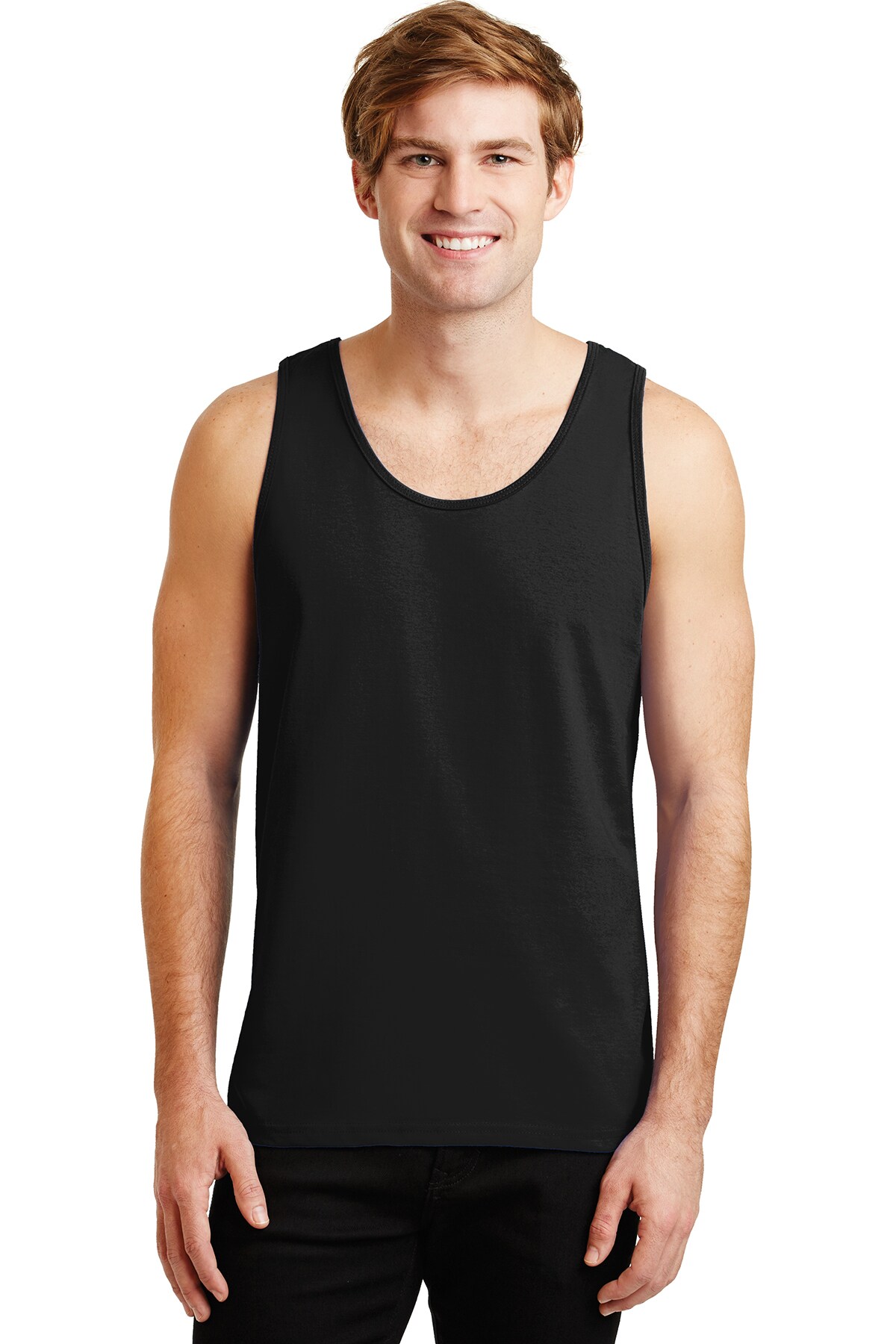Gildan Ultra Cotton Scoop Neck Tank Top 2200 – Sleeveless Basic Tee for Summer Wear