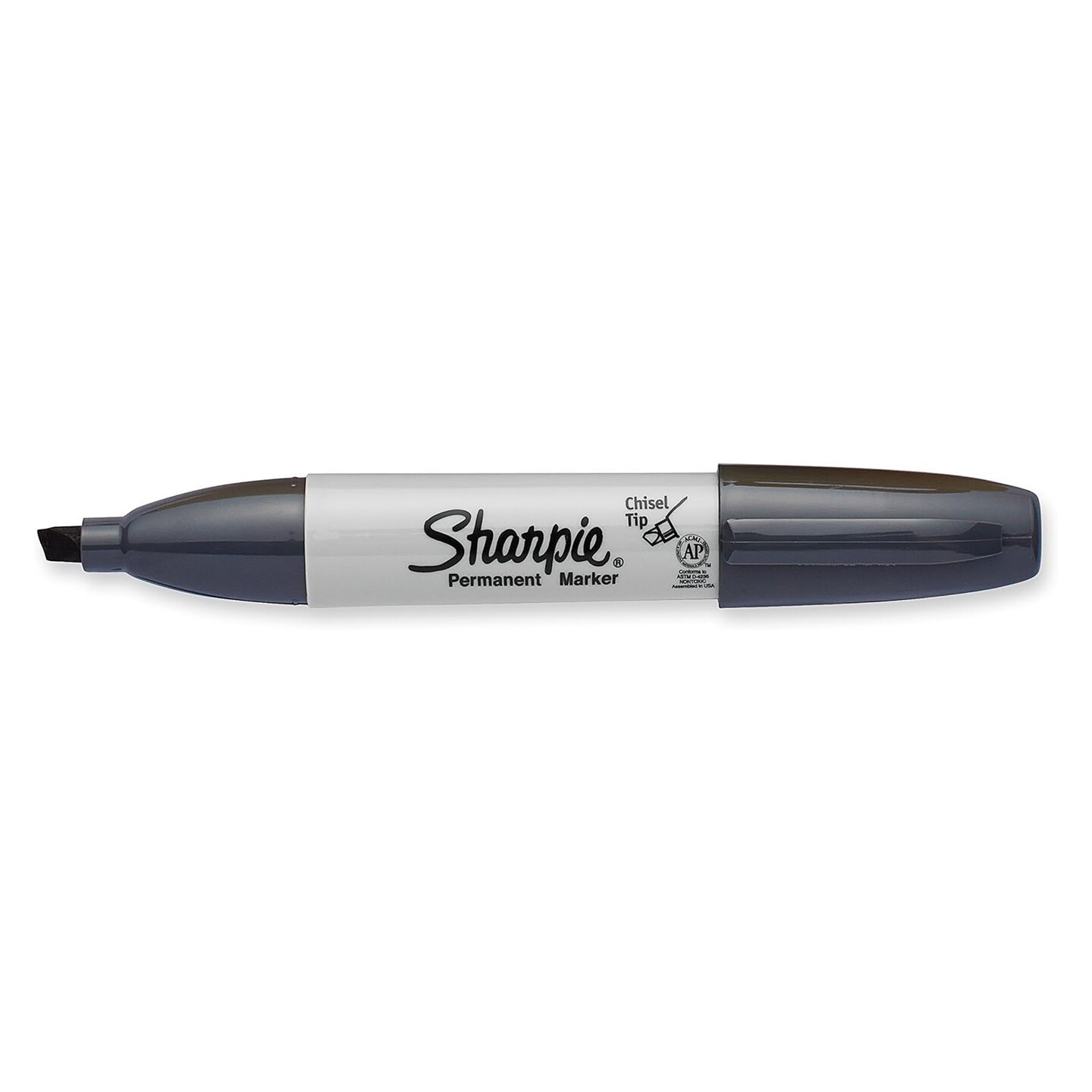Sharpie Permanent Marker, Chisel Tip, Slate Gray, 1-Count