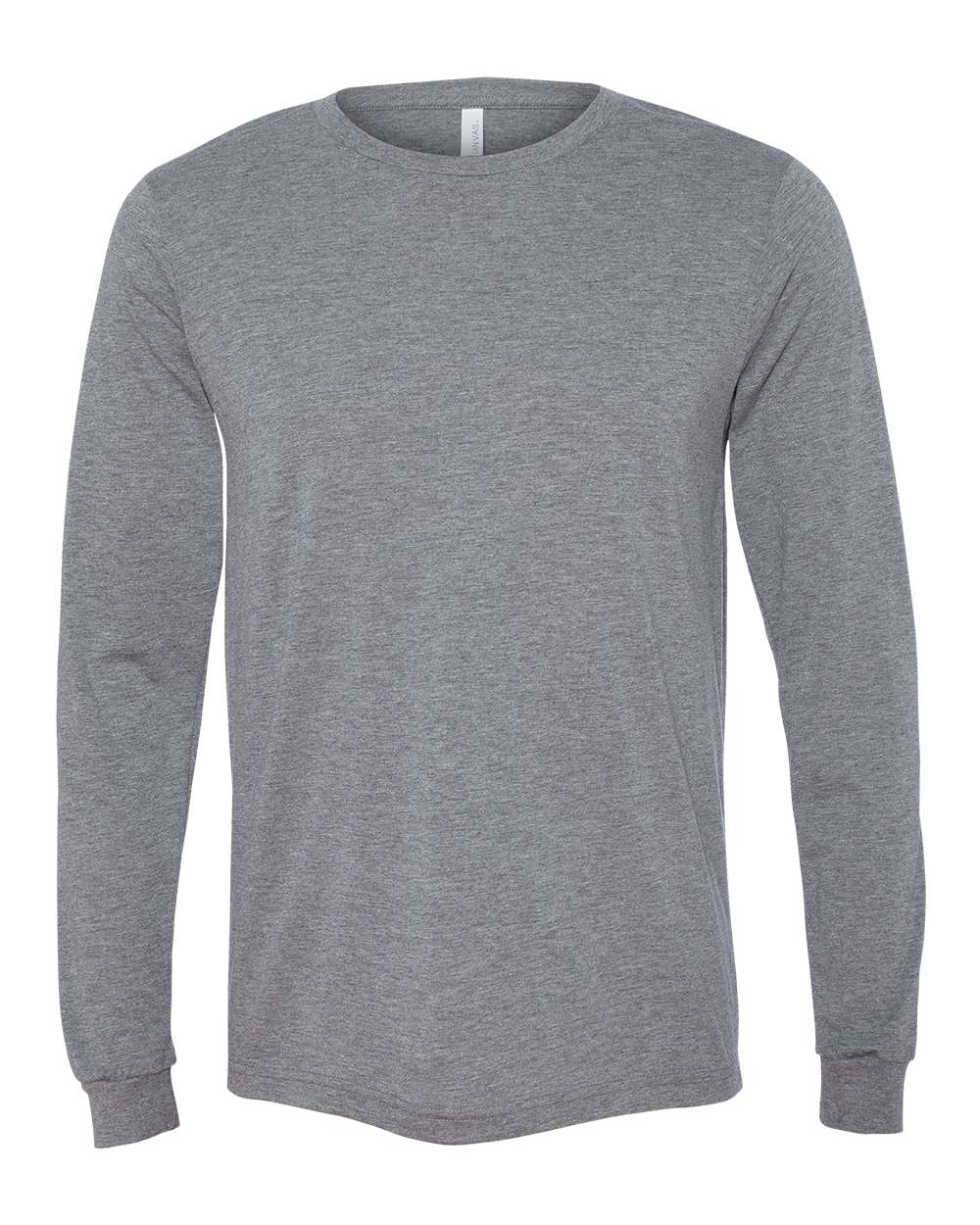 BELLA + CANVAS Triblend Long Sleeve Tee Soft Lightweight Unisex Retail Fit Everyday Wear Shirt