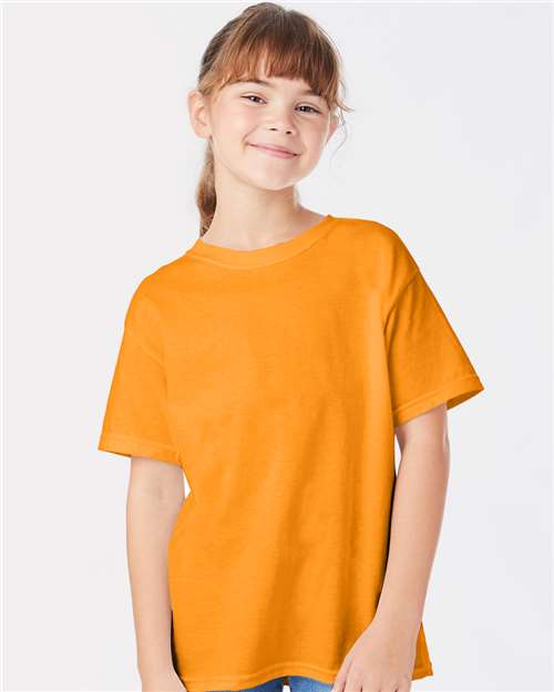 Premium Youth T-Shirt Unleash Style and Confidence in Every Stitch - 5480 |5 oz./yd&#xB2; Tee 100% pre-shrunk cotton T-shirt | Kid-Approved Fashion Explore Our Youth Tees Marvels Today | RADYAN&#xAE;