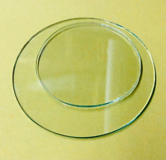 Custom Cut Round 6, 6.25, 6.5, 6.75 Replacement Glass Discs
