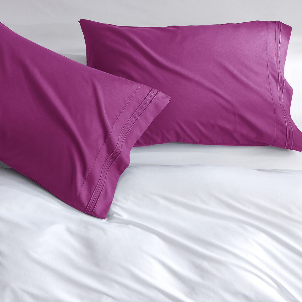 Pillow Case Set Standard King Pillowcase Set