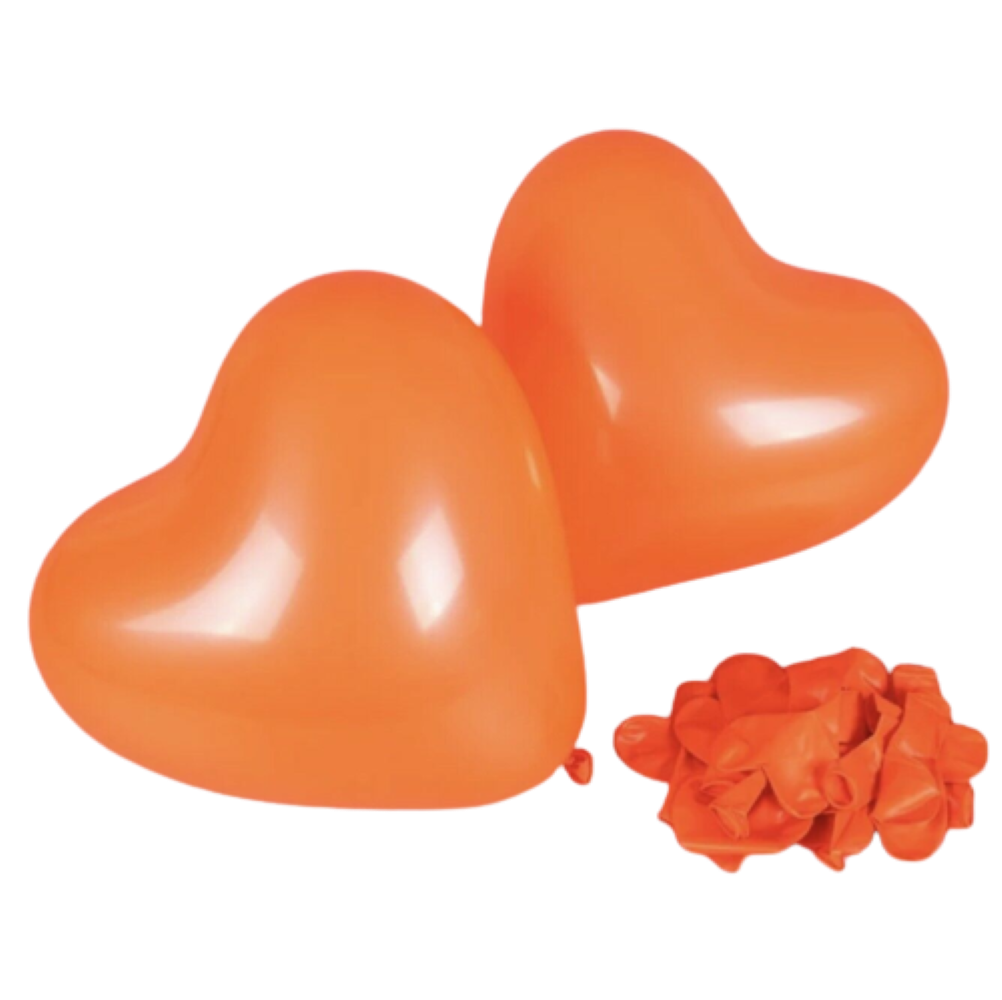 Kitcheniva 10&#x22; Pearl Latex Heart Balloons 2 Pcs