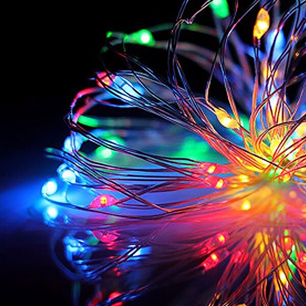 Perfect Holiday 30 LED Copper Fairy String Lights - Battery Operated