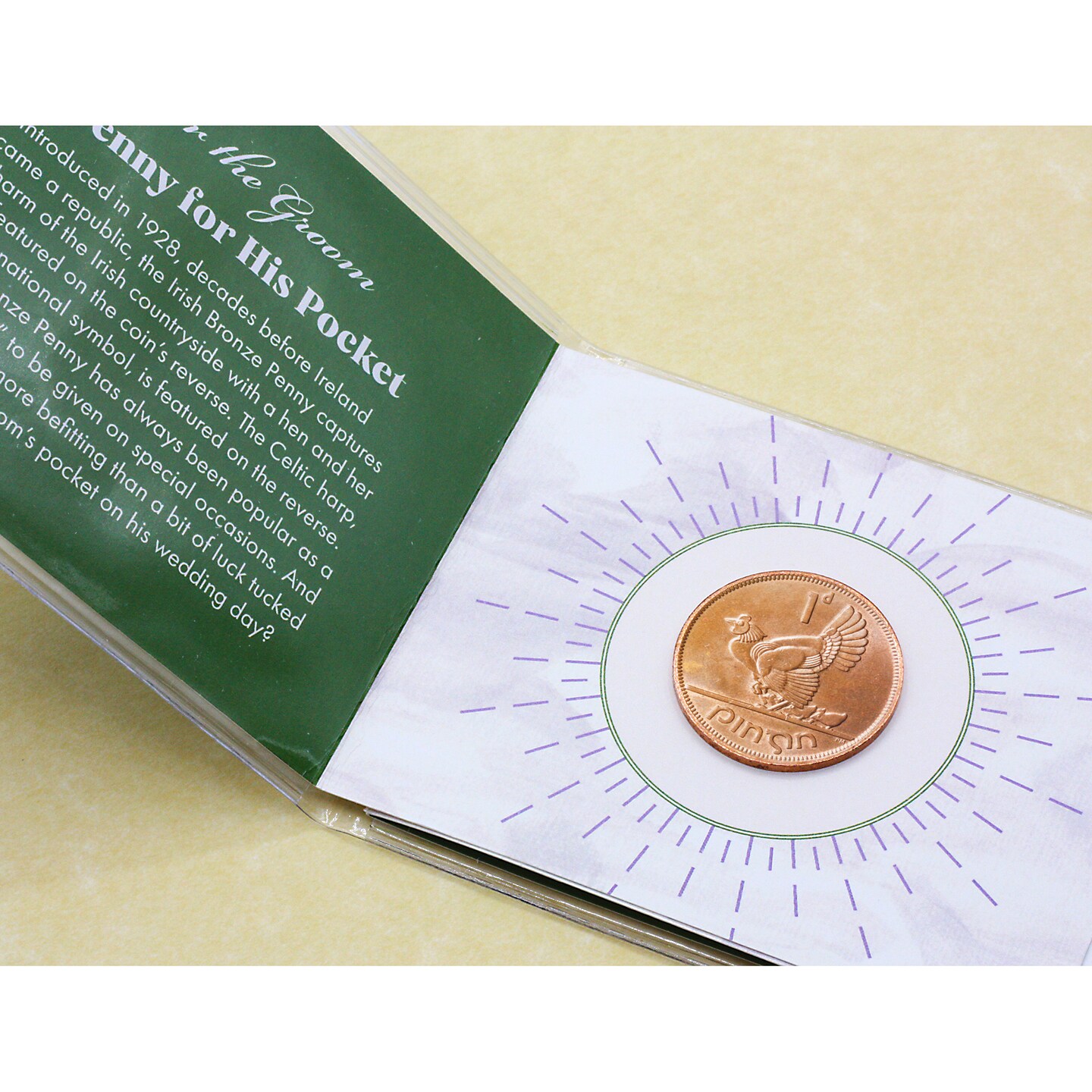 A Penny For His Pocket and A Sixpence For Her Shoe Coin Wedding Set