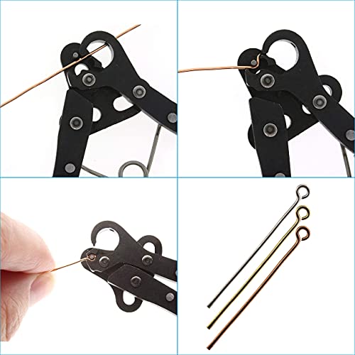 1 Step Looper, 1.5 millimeter, 26-18 gauge Craft Wire, Create Consistent Loops for Rosaries, Earrings, Bracelets, Necklaces and Wire Jewelry in 1 Step