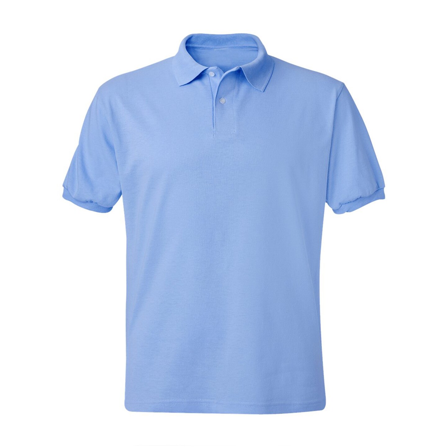 Hanes&#xAE; Collared Ecosmart Jersey Polo T-shirt For Men