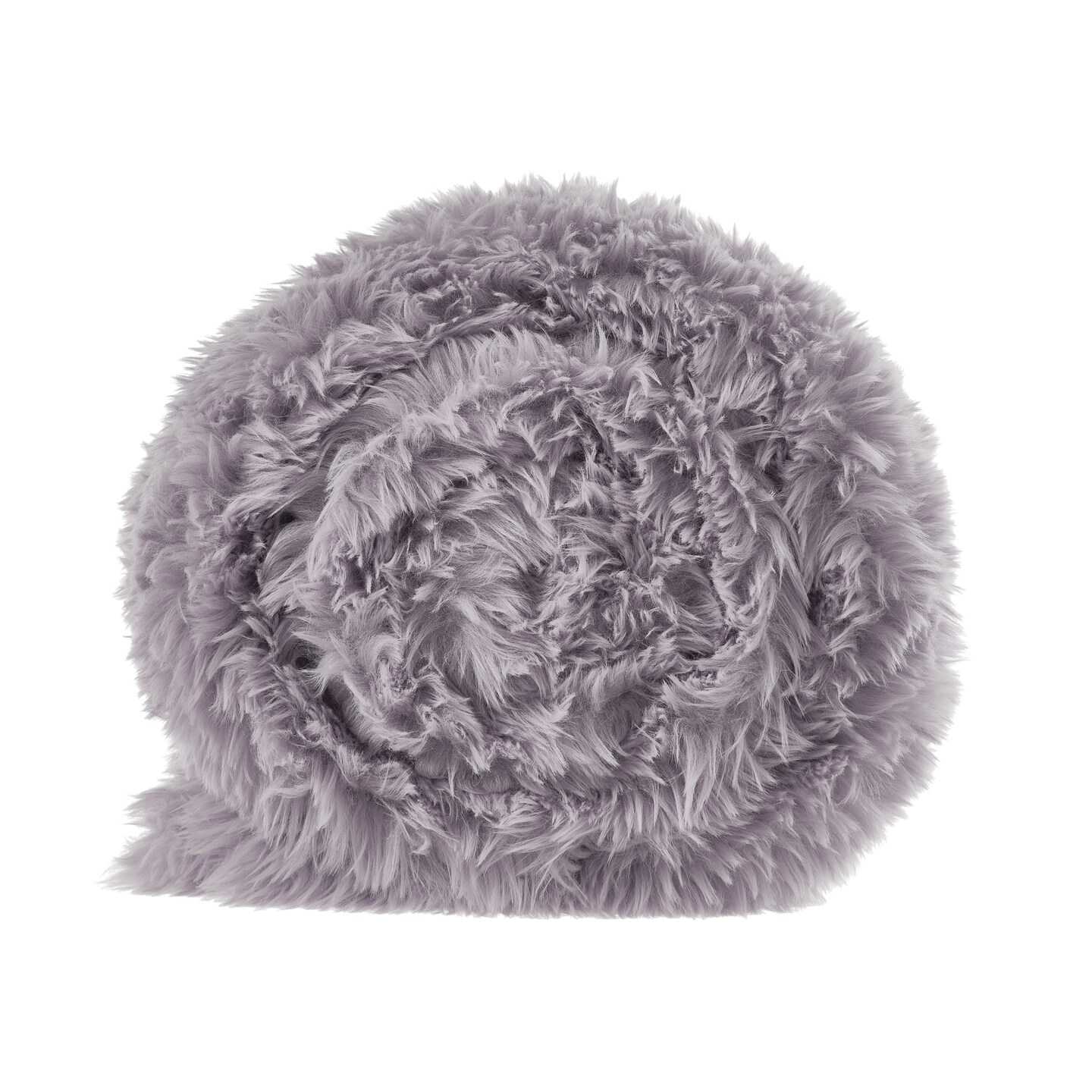 Yvonne Faux Lamb Fur Throw