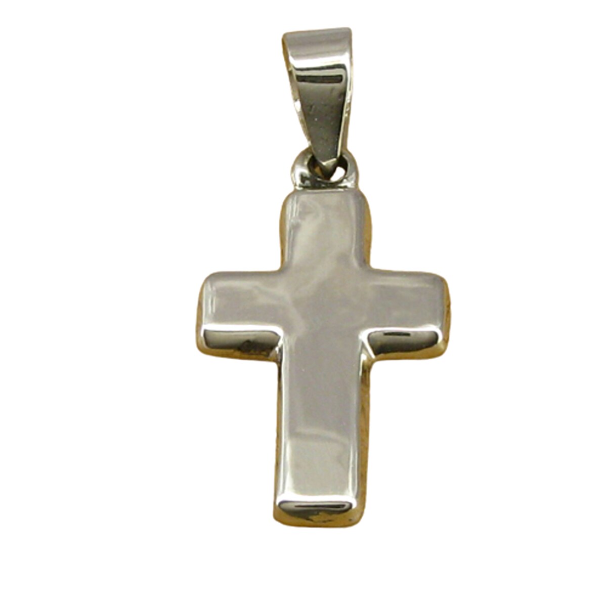 Tiny Gold Charms Thick Cross