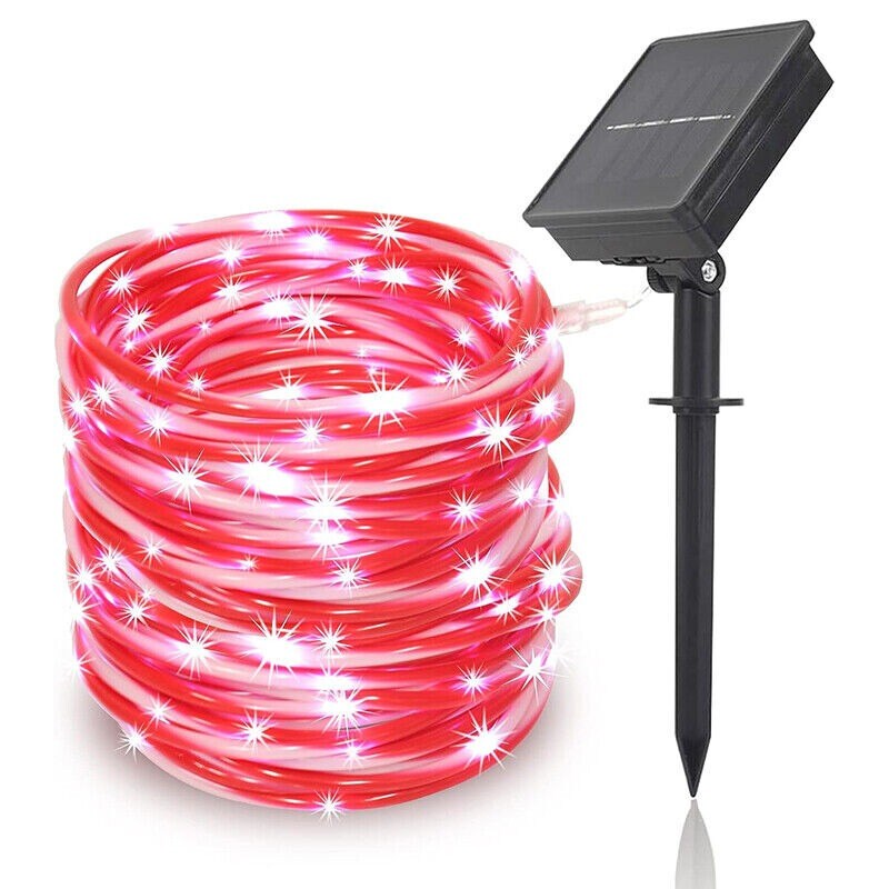 Solar LED Rope Fairy String Lights