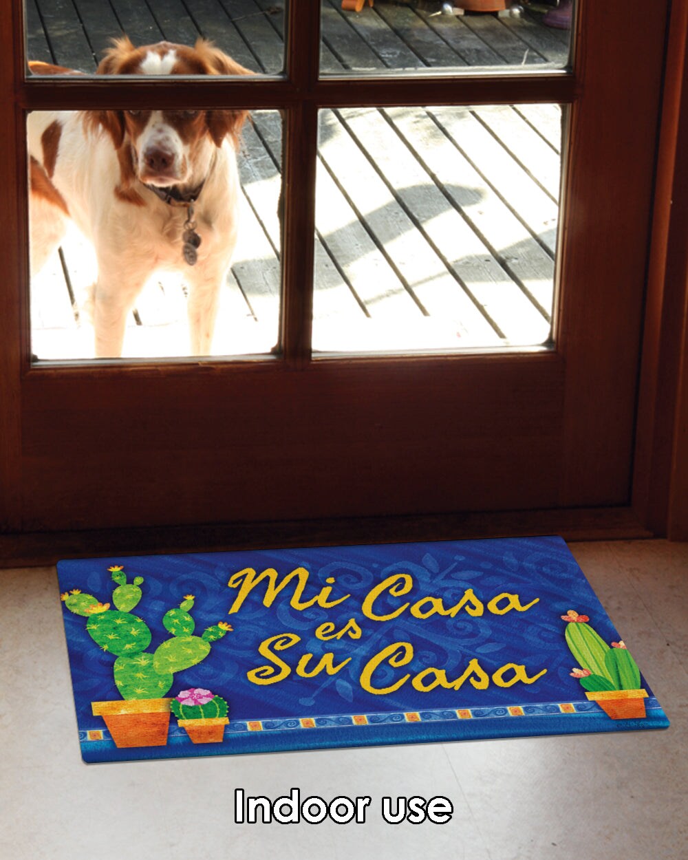 Spanish House Door Mat (18 x 30&#x22;)