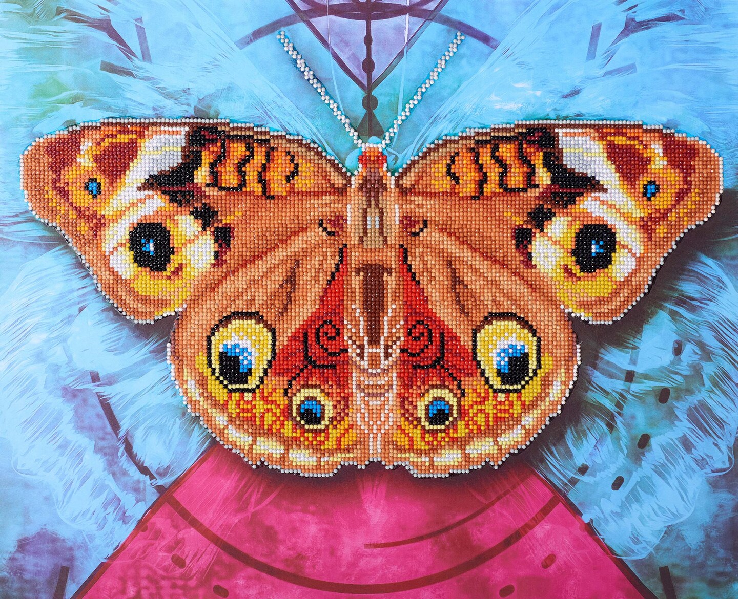 DIAMOND ART BY LEISURE ARTS Diamond Painting Kits For Adults 16"x20" Advanced Moth, Full Drill, Diamond Art Kits, Dimond Art, Diamond Art for Adults, Diamond Art Kit