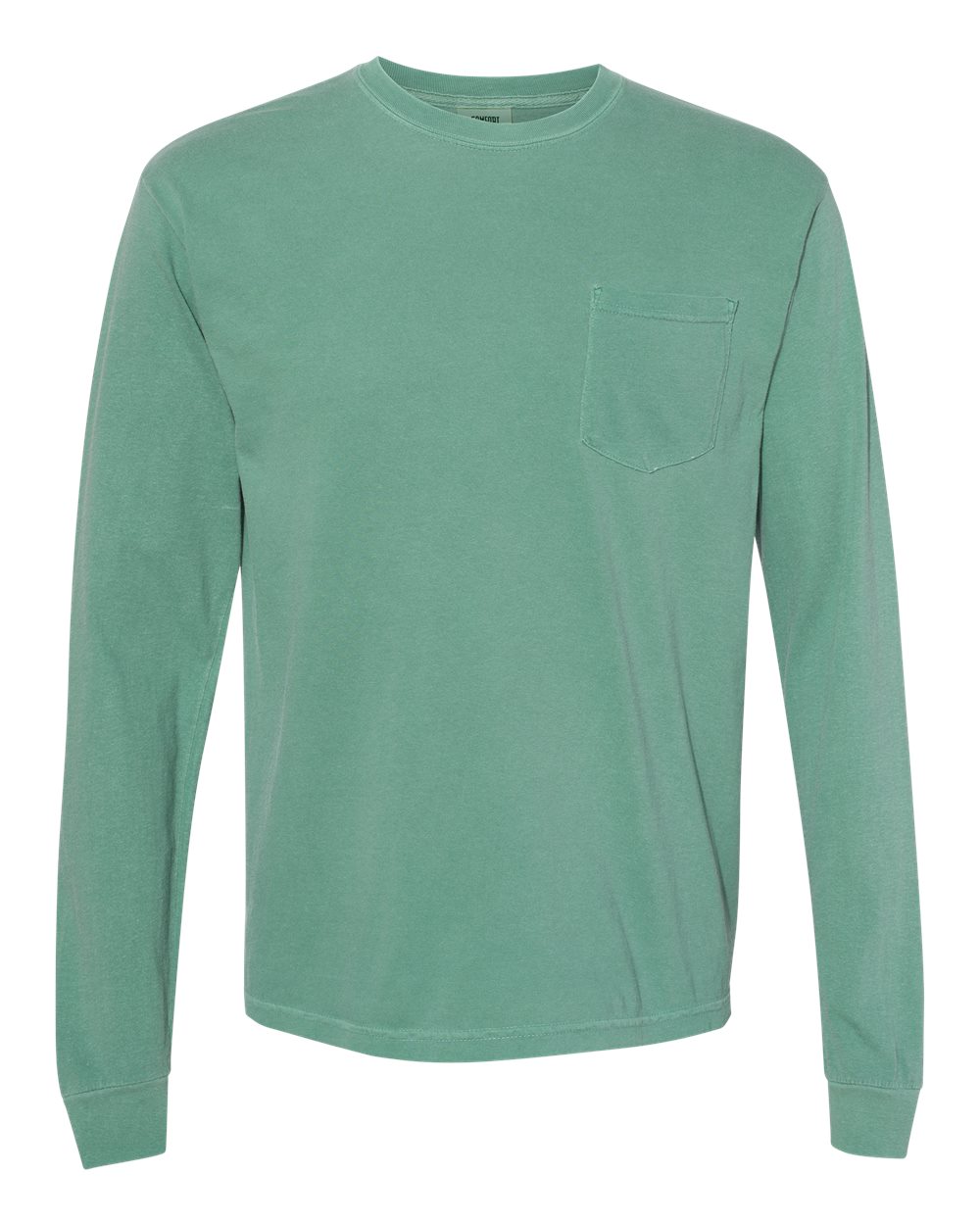 Comfort Colors® Garment-Dyed Heavyweight Long Sleeve Pocket T-Shirt