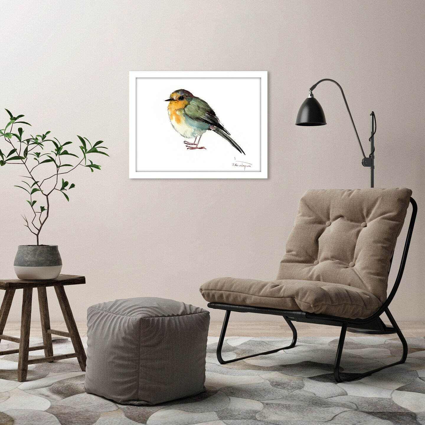 Sparrow by Suren Nersisyan  Framed Print - Americanflat