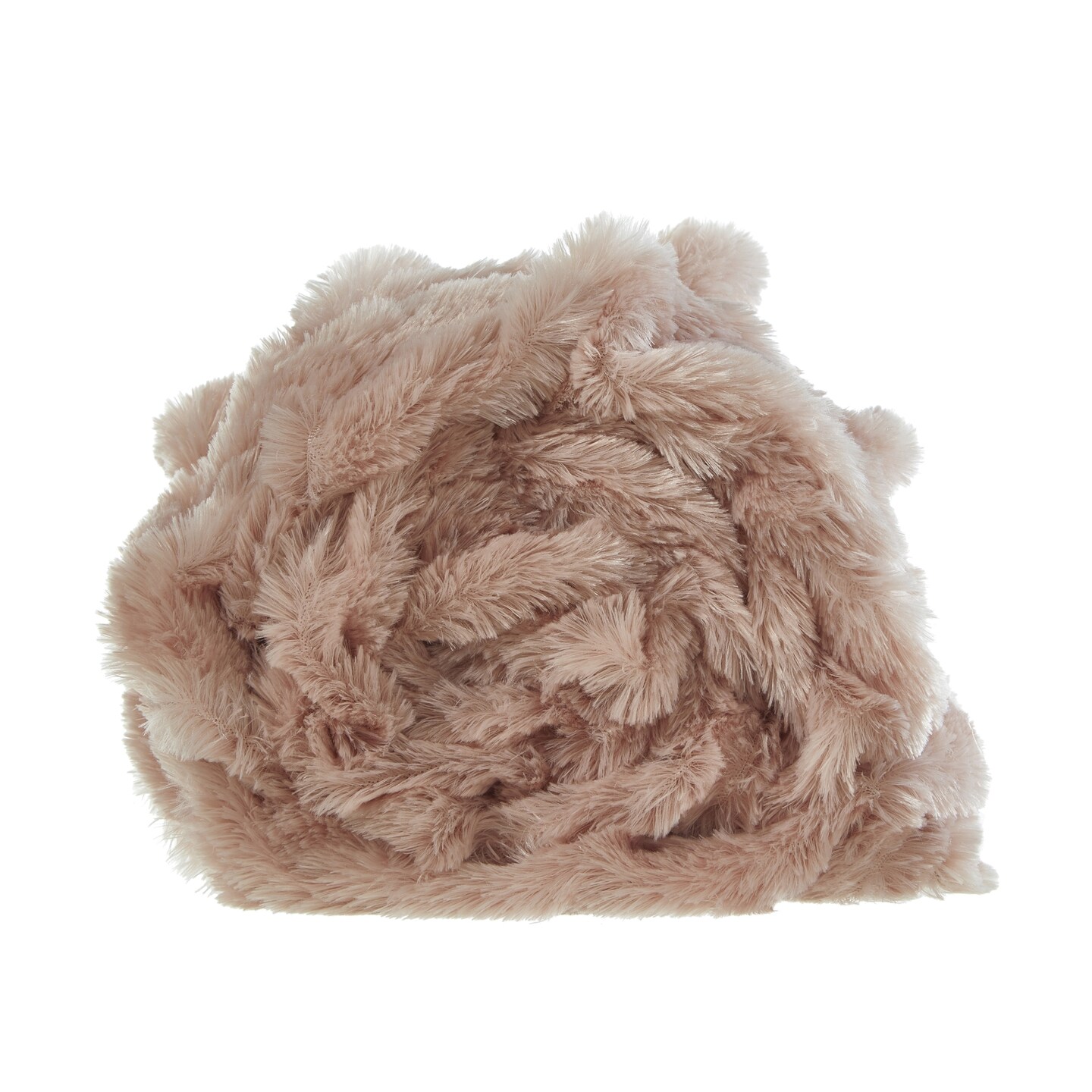 Armandie Stitched Faux Fur Throw