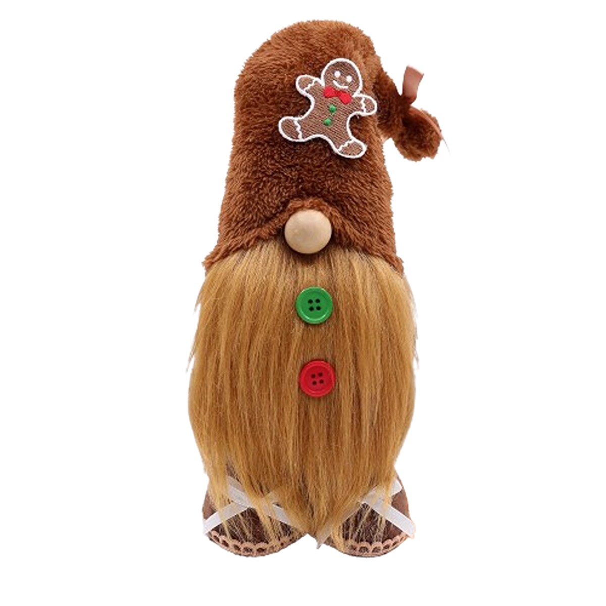Handmade Gingerbread Gnome Christmas Decoration