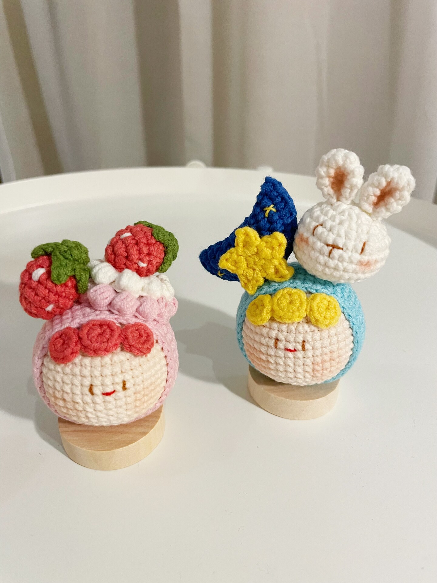 Strawberry Crochet Decor | Handmade Whimsical Trinkets for