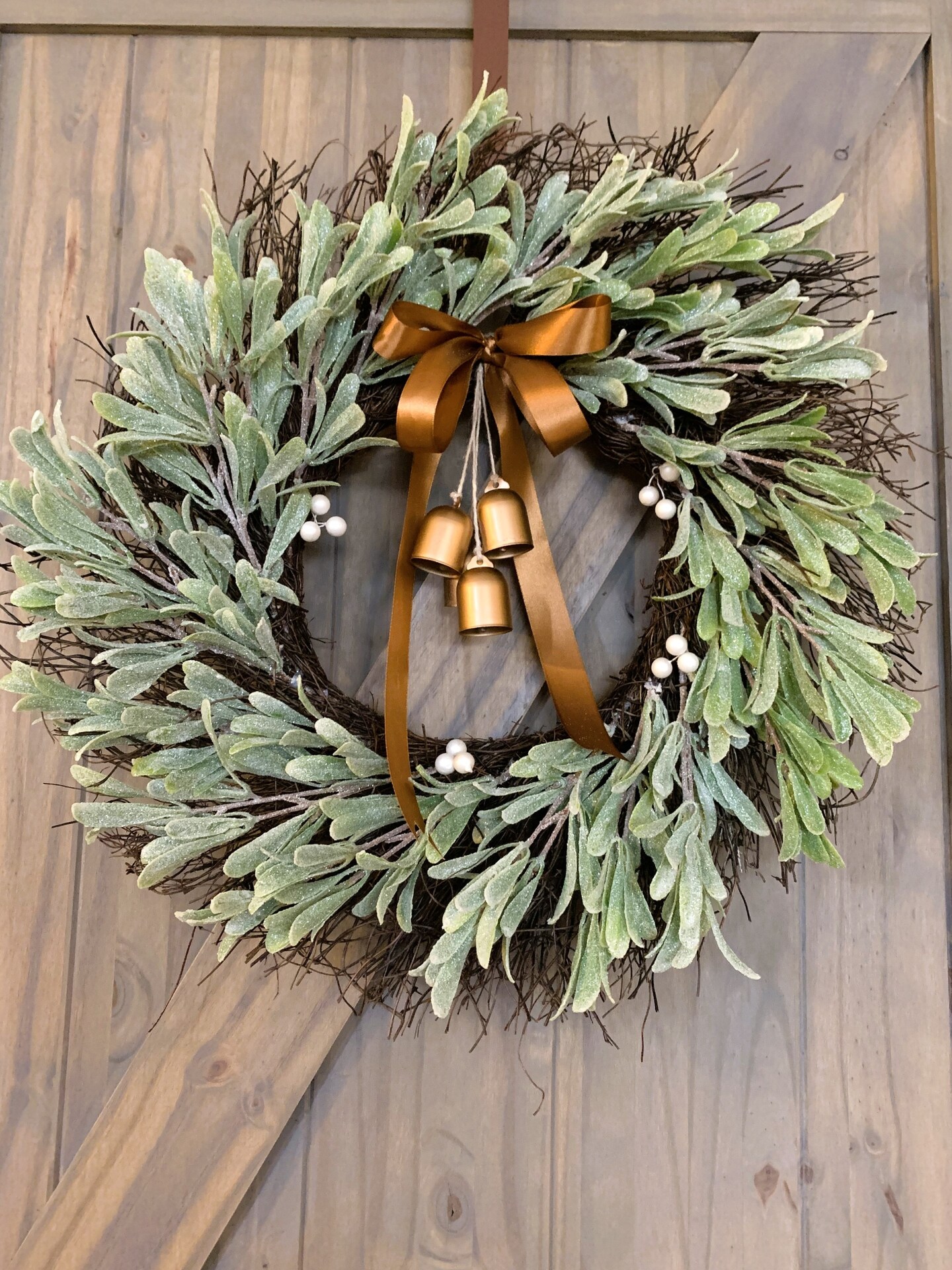 luxury christmas decorations wreath bell pinecone