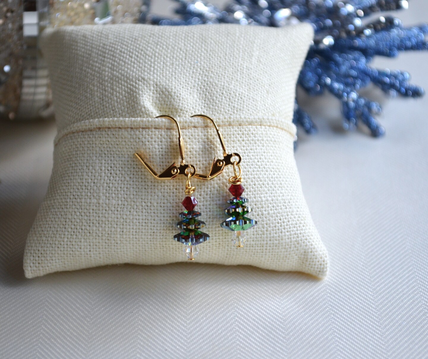 Francesca's reindeer store earrings