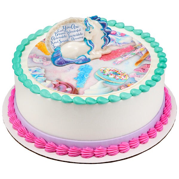 Enchanting Unicorn DecoSet&#xAE; Cake Decoration 