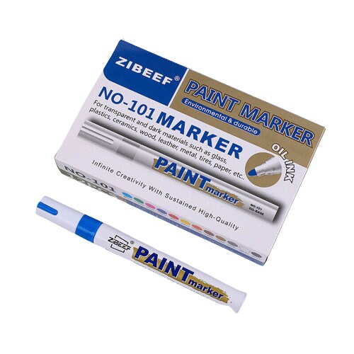 Kitcheniva Permanent Paint Marker Pen Waterproof Rubber Metal Wood