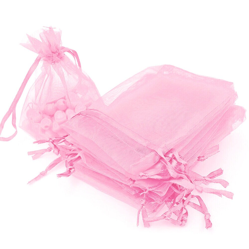 Kitcheniva 5"x7" Organza Gift Candy Sheer Bags DIY Pouches 100 Pcs