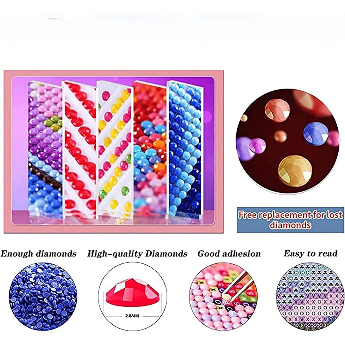 Stylish Christmas Diamond Art Painting Kit