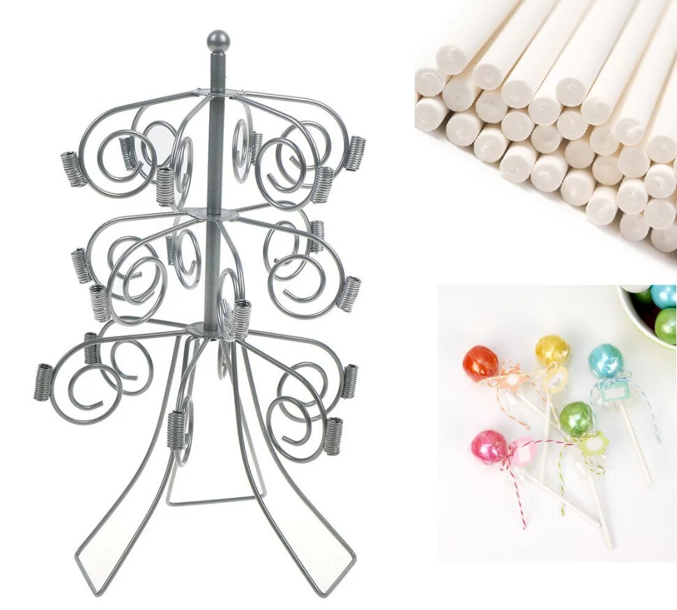 Lollipop Holder Cake Pop Display Stand for Wedding Baby Shower Birthday Dessert Table Party Decoration