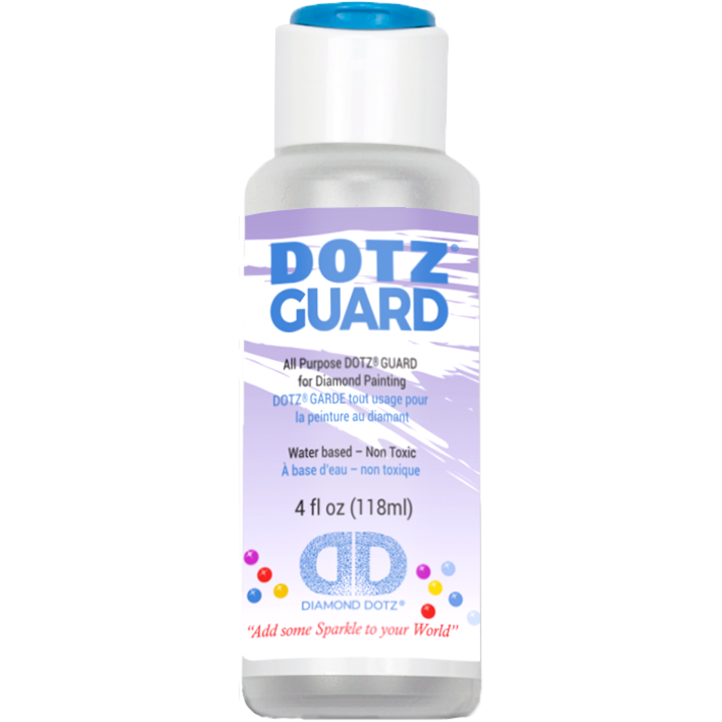 DIAMOND DOTZ ® - Dotz Guard - 4oz (118ml) Bottle, Diamond Art Accessories,  Diamond Art Supplies, Diamond Painting Sealer, Diamond Art Glue Sealer,  Diamond Painting Glue