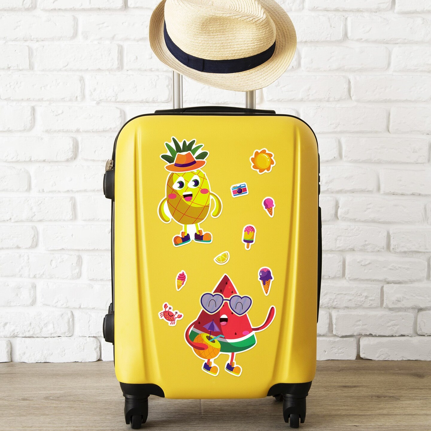 Wrapables Make Your Own Sticker Sheets, DIY Make a Face Animal, Food, Party Favor Stickers (24 Sheets)