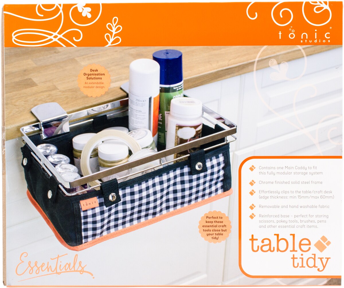 Tonic Studios Table Tidy Main Caddy for Tableside Craft Supply Storage