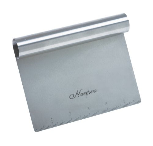 Stainless Steel Scraper/Chopper, 6in/15cm x 4in/10cm