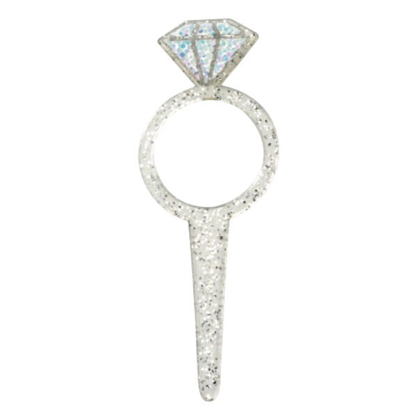 Diamond Ring DecoPics&#xAE; Cupcake Decoration, 12ct