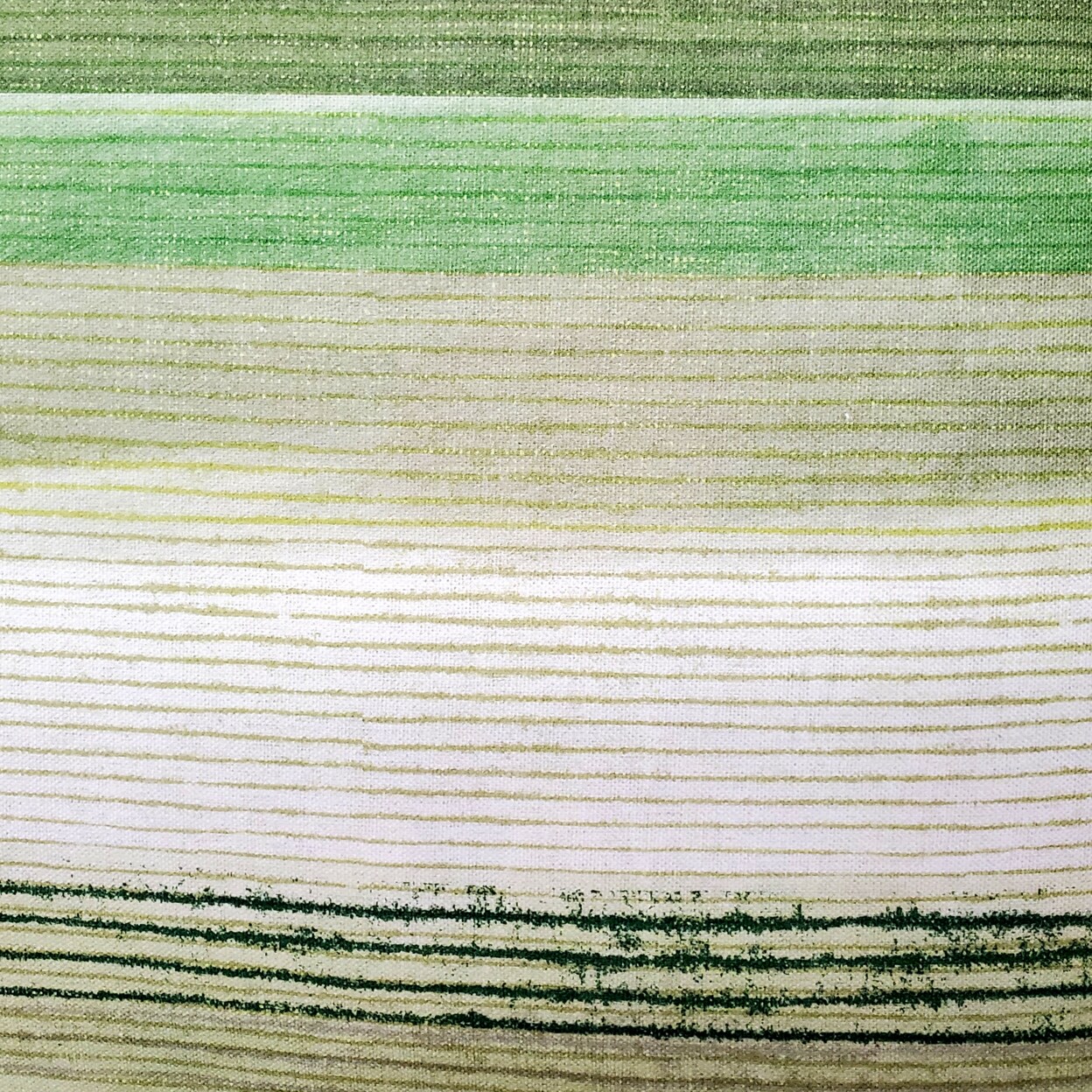 Pillow D&#xFFFD;cor Sedona Stripes Green Throw Pillow 17x17 Inches Square, Complete Pillow with Polyfill Pillow Insert